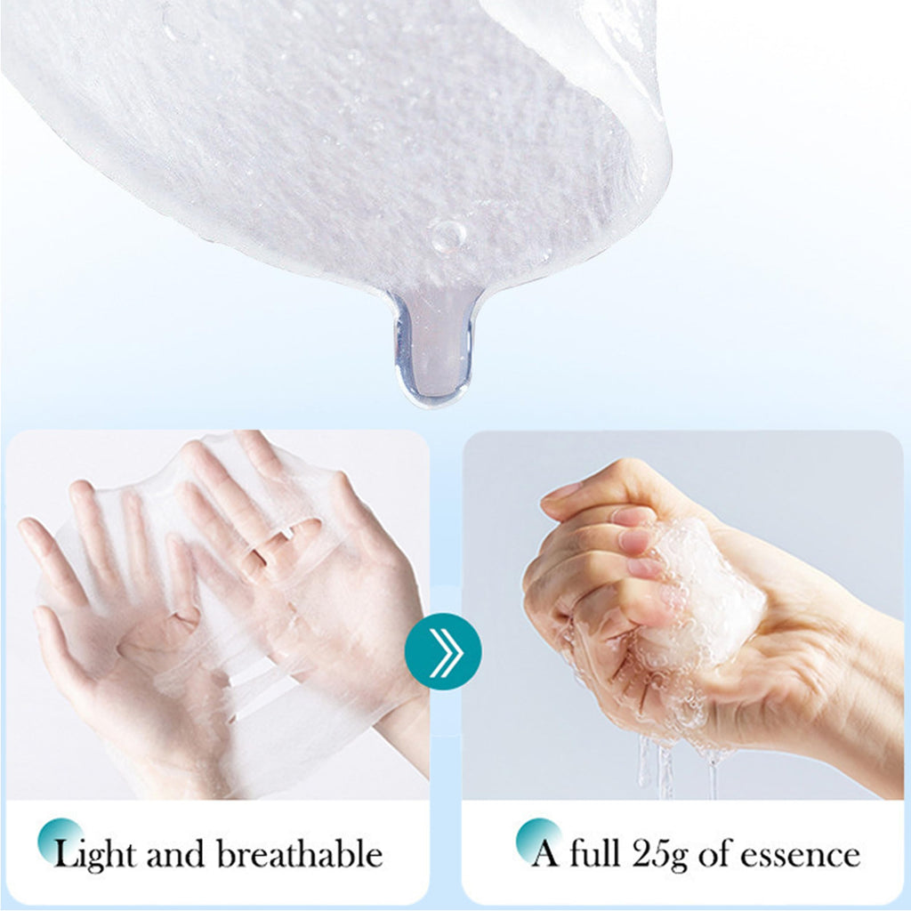 Meleell 55-Pack Collagen Face Masks – Variety Sheet Masks Gift Box for Women, Teens & Spa Lovers