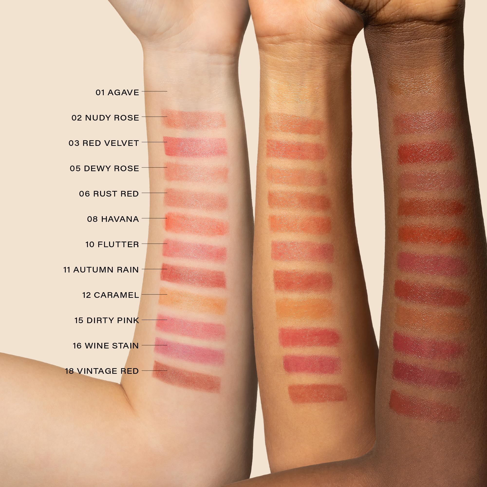 Melixir Vegan Lip Butter (12 Colors) – Hydrating Tinted Lip Balm Stick (#16 Wine Stain)
