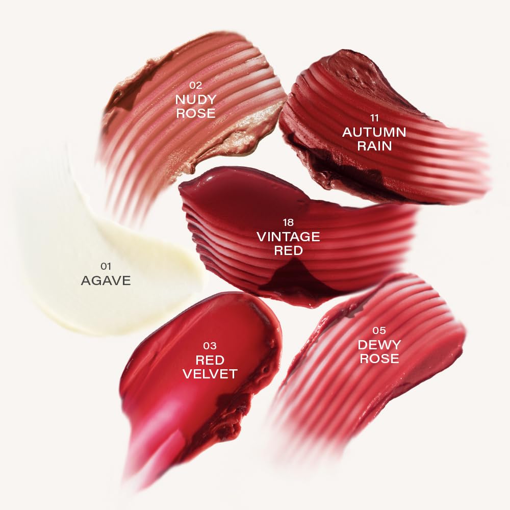 Melixir Vegan Lip Butter (12 Colors) – Hydrating Tinted Lip Balm Stick (#16 Wine Stain)