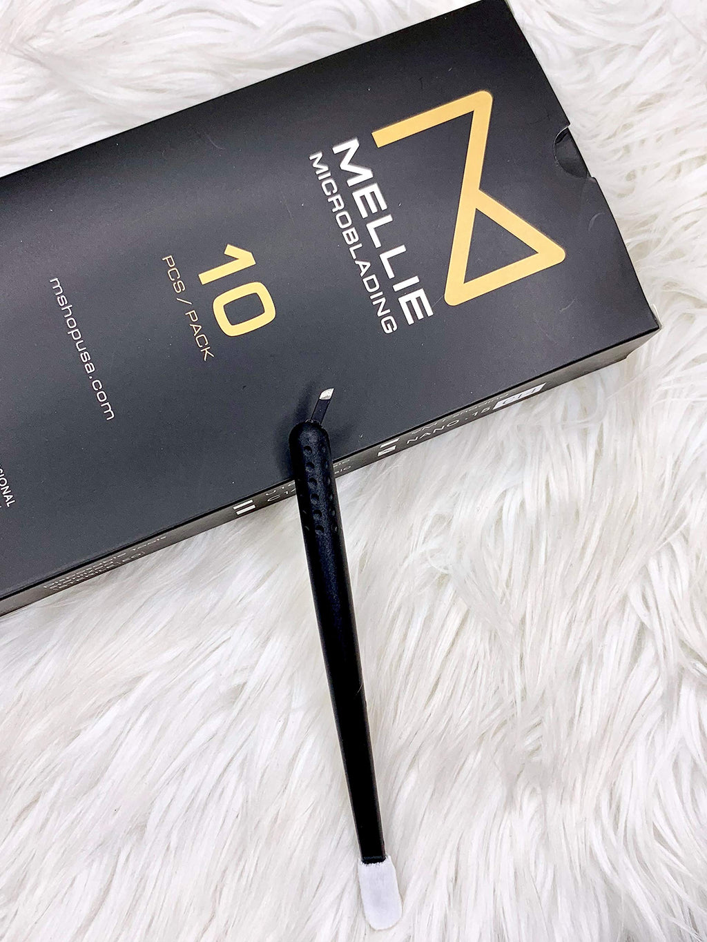 Mellie Microblading Disposable Pens Pack (10) – U-Shape, EO Sterilized, 0.15mm Nano Tip