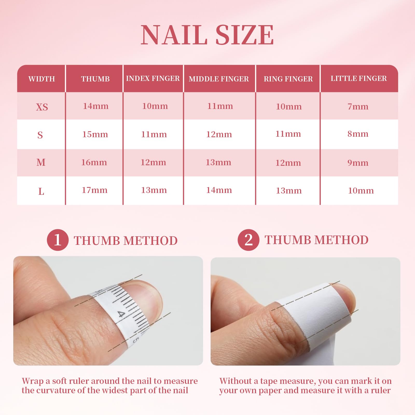 MellowBells Press On Nails – Handmade Blue Nails with Ring Styling, 10Pcs, 33mm Long, Party Ready