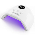 MelodySusie Compact Advanced UV LED Nail Lamp P-Plus30F – Auto Sensor, 3 Timers, 36W