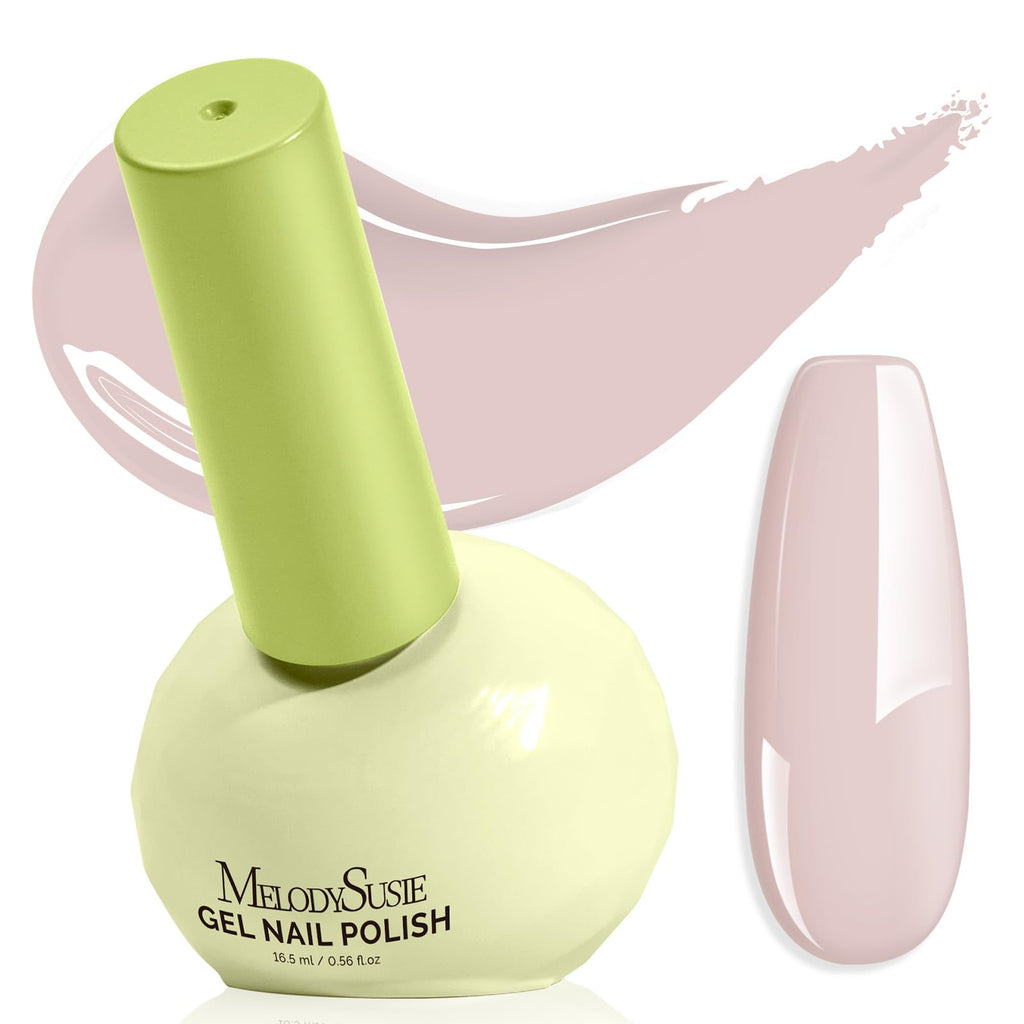 MelodySusie Highly Pigmented Gel Nail Polish – 0.56 fl oz, Tilt & Stand Bottle, Plant-Based 3-Free (TPO/HEMA/HPMA)
