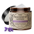 Melopuff Magnesium Lotion for Sleep & Muscle Relaxation – Non-Greasy Nighttime Body Cream, Lavender, 7oz