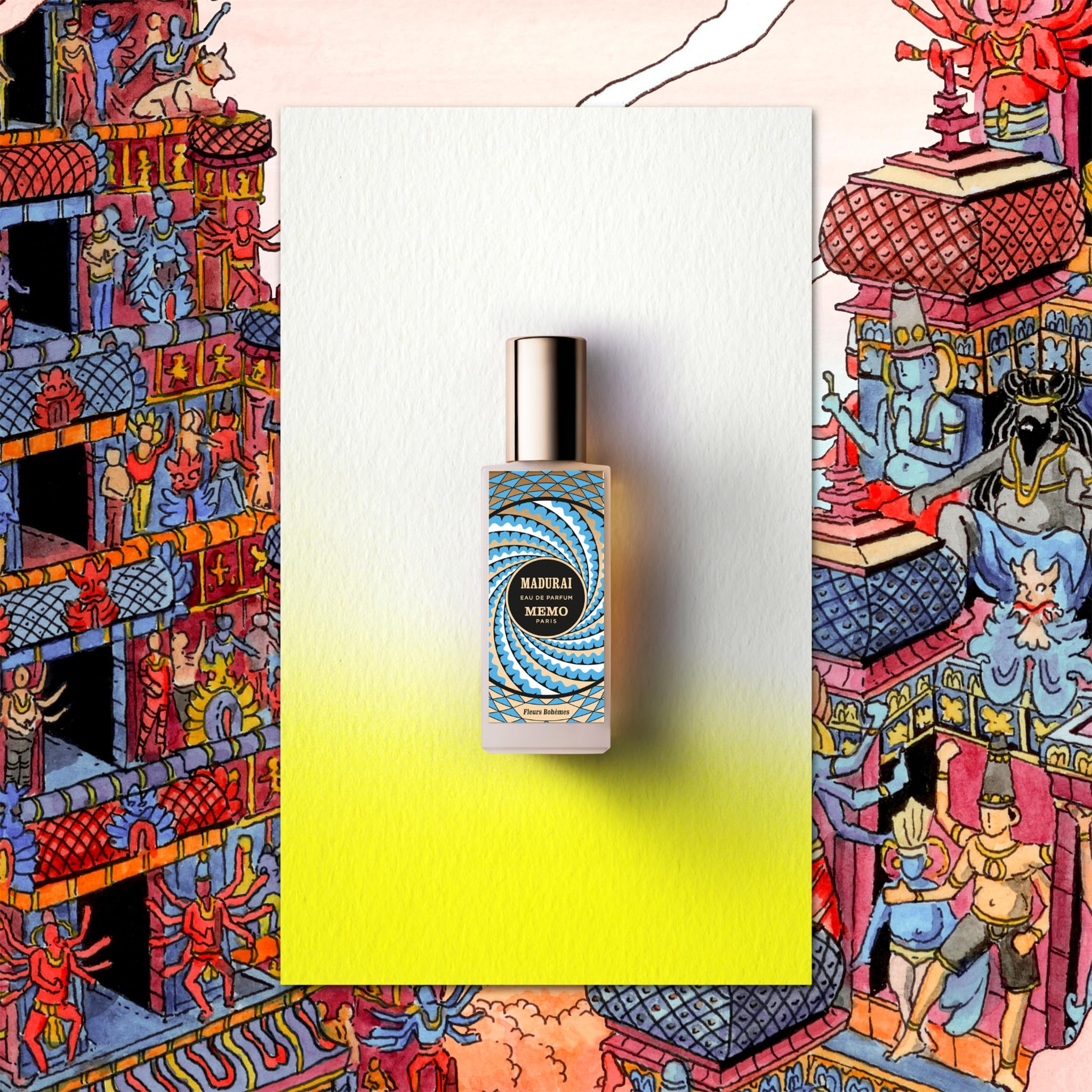 Memo Paris Madurai Eau de Parfum 30ml | Jasmine, Tuberose & Sandalwood