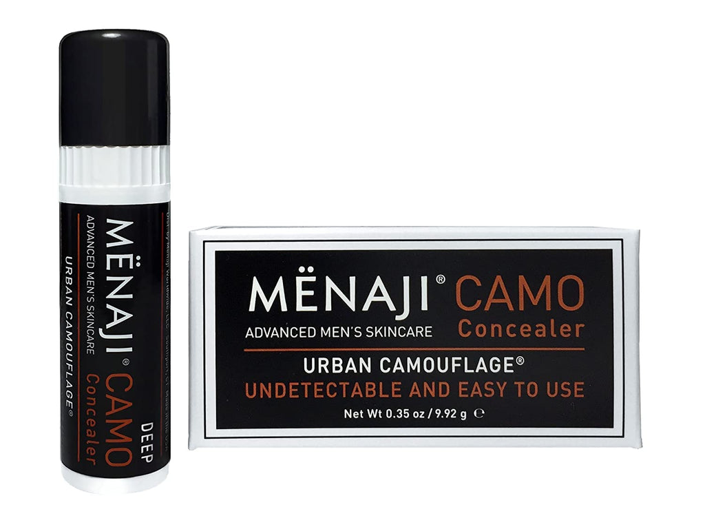 MËNAJI URBAN CAMOUFLAGE Concealer Stick for Men — Deep Shade, Undetectable Coverage