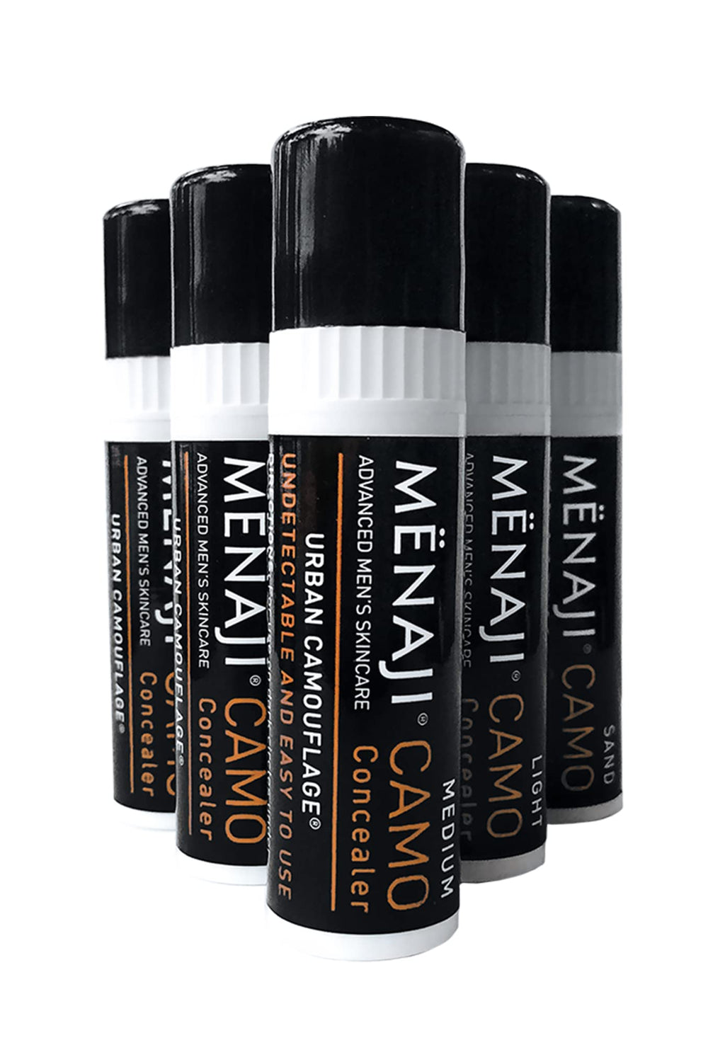 MËNAJI URBAN CAMOUFLAGE Concealer Stick for Men — Deep Shade, Undetectable Coverage