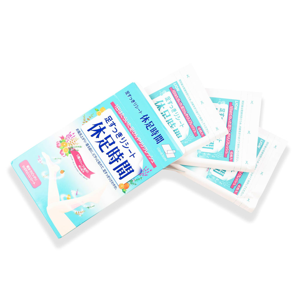 MENBLY Li-on Cooling Foot Patch 1 Pack (18 Pcs) - Cooling, Relaxing Massage, Hydrating Skin