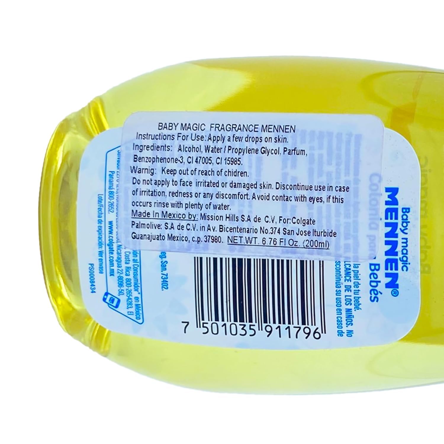 Mennen Baby Cologne – Pack of 3 Sealed Bottles | Gentle Infant Fragrance