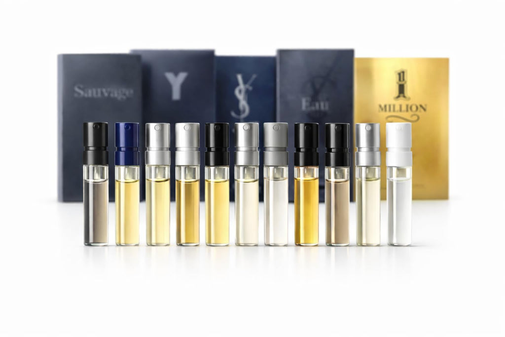 Men's Designer Fragrance Sampler – 8 Random Cologne Vials | Travel-Ready High End Niche Set