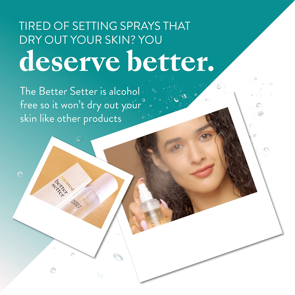 Mented Better Setter Setting Spray – Alcohol-Free Hydration with Vitamin C & Coconut Water