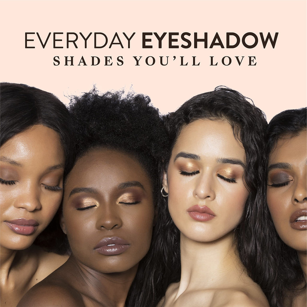 Mented Nude & Dark Eyeshadow Palette – 9 Shades, Vegan, Cruelty-Free, Made in USA (16.38g)