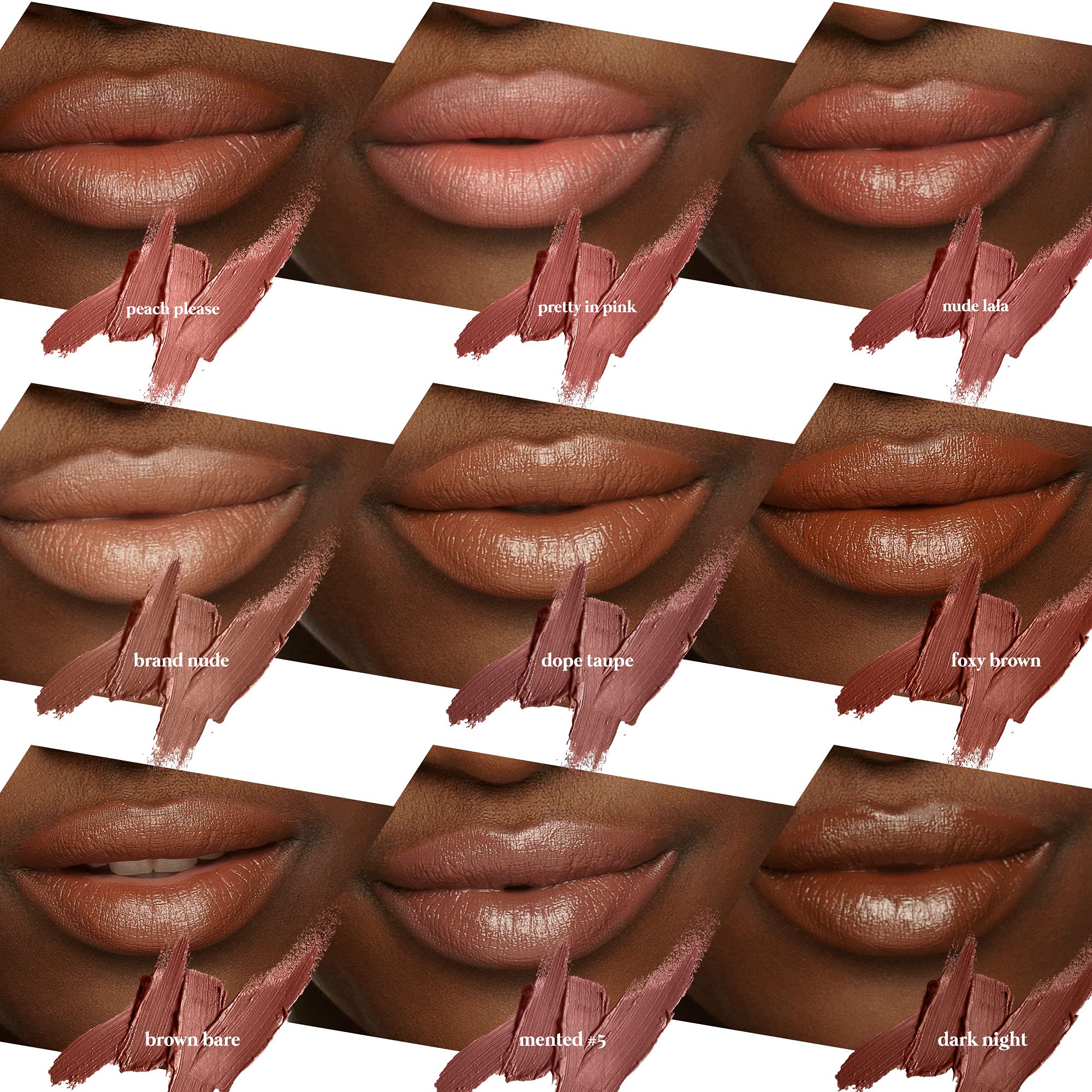 Mented Nude LaLa Lipstick – Semi-Matte, Hydrating, Vegan & Cruelty-Free | Universally Flattering Nude