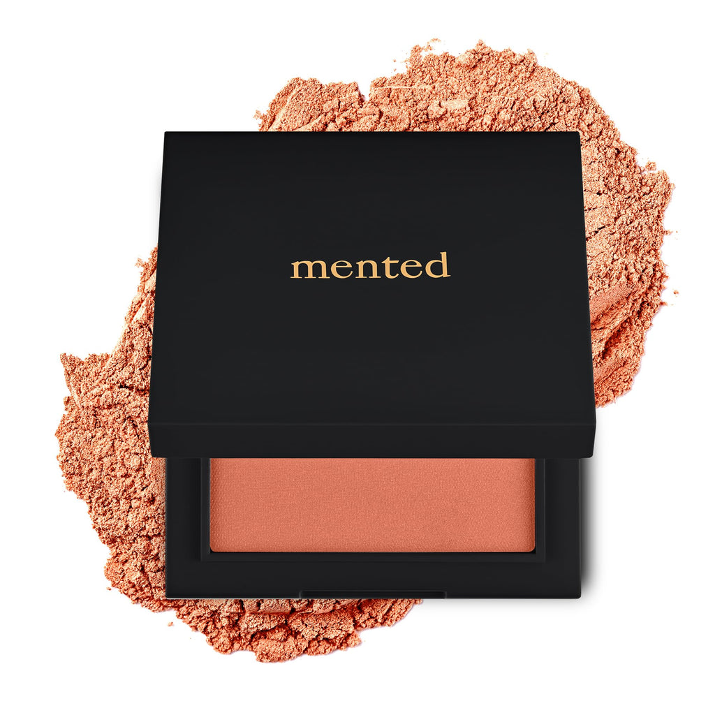 Mented Peach for the Stars Shimmer Cheek Blush Palette – Vegan, Cruelty-Free, Paraben-Free, Made in Italy (0.2 oz / 7 g)
