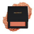 Mented Peach for the Stars Shimmer Cheek Blush Palette – Vegan, Cruelty-Free, Paraben-Free, Made in Italy (0.2 oz / 7 g)