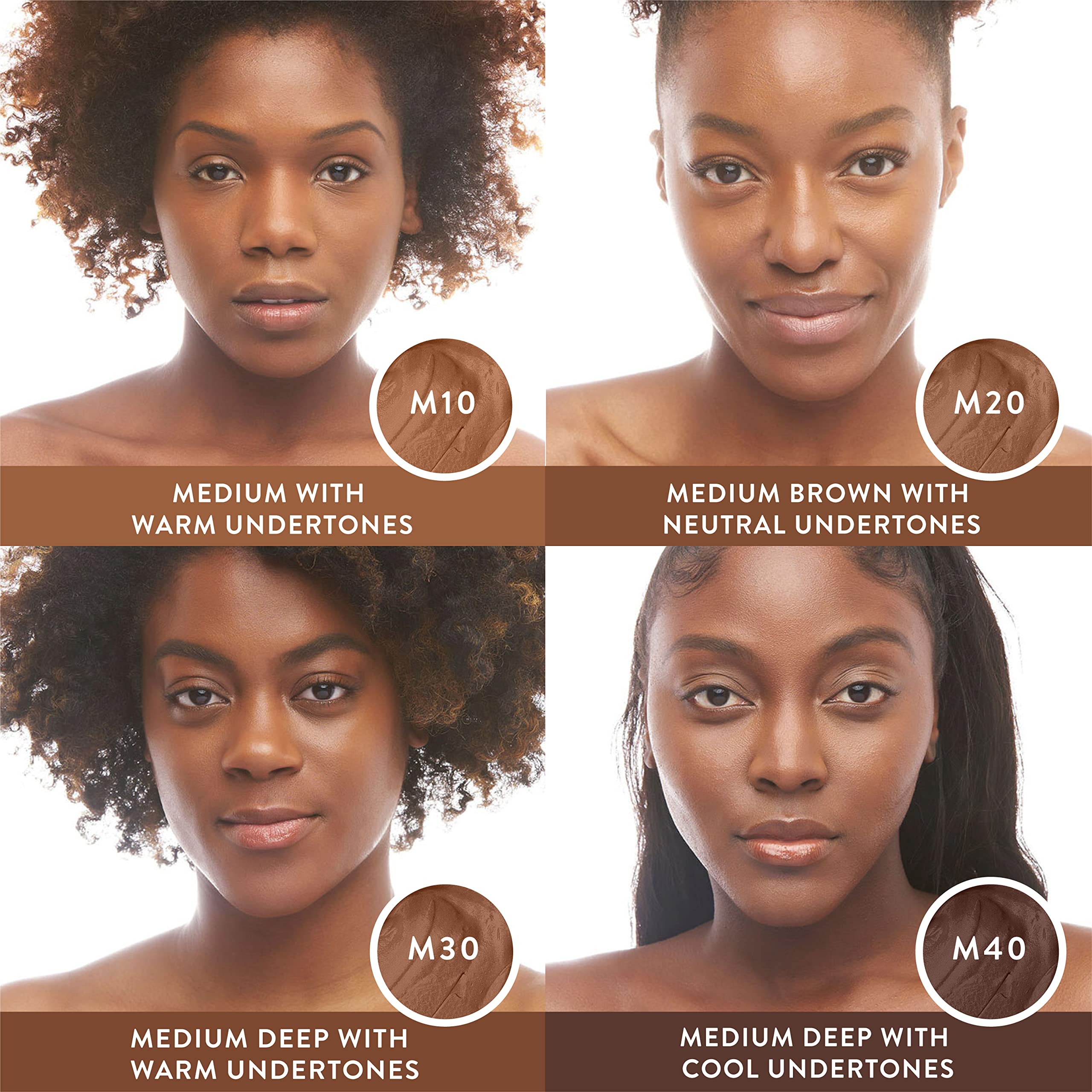 Mented Cosmetics Stick Foundation for Dark Skin – Concealer & Contour, Vegan & Cruelty-Free, D10