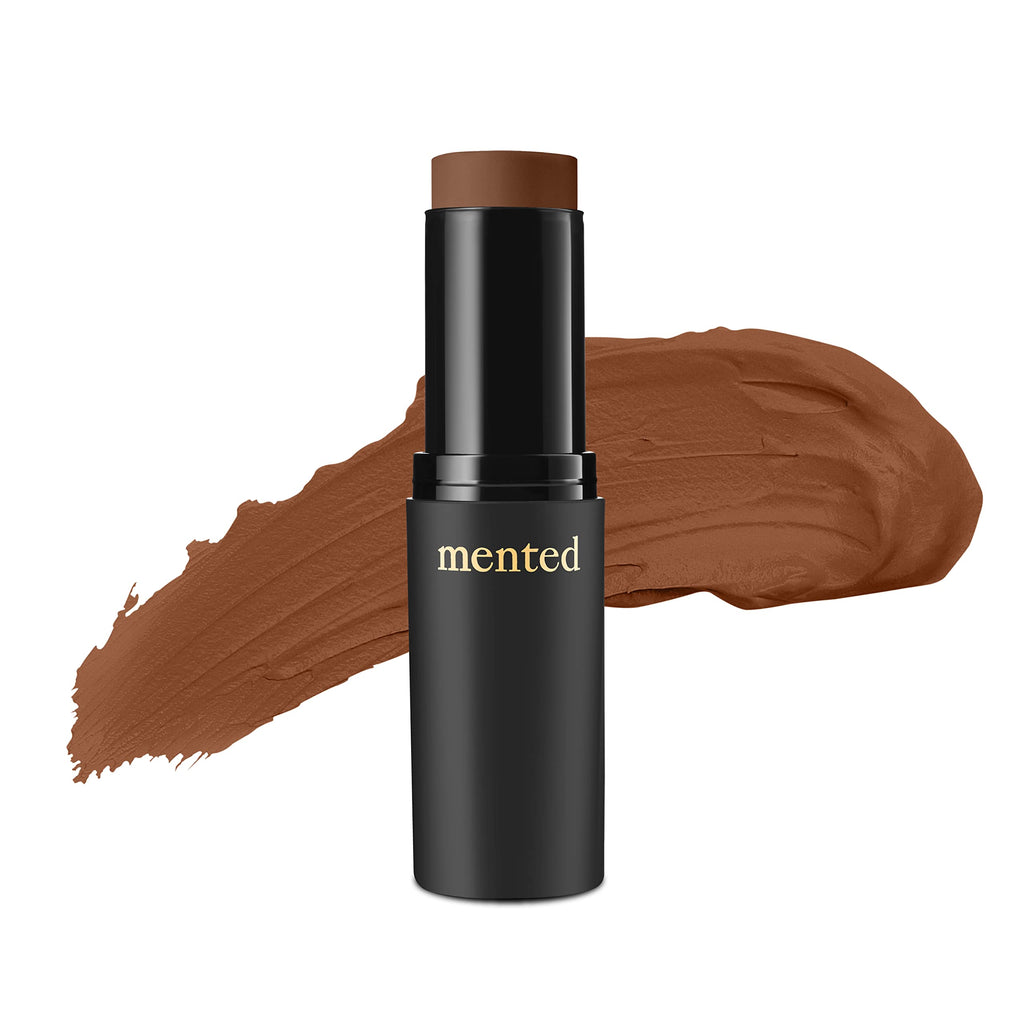 Mented Cosmetics Stick Foundation for Dark Skin – Concealer & Contour, Vegan & Cruelty-Free, D10