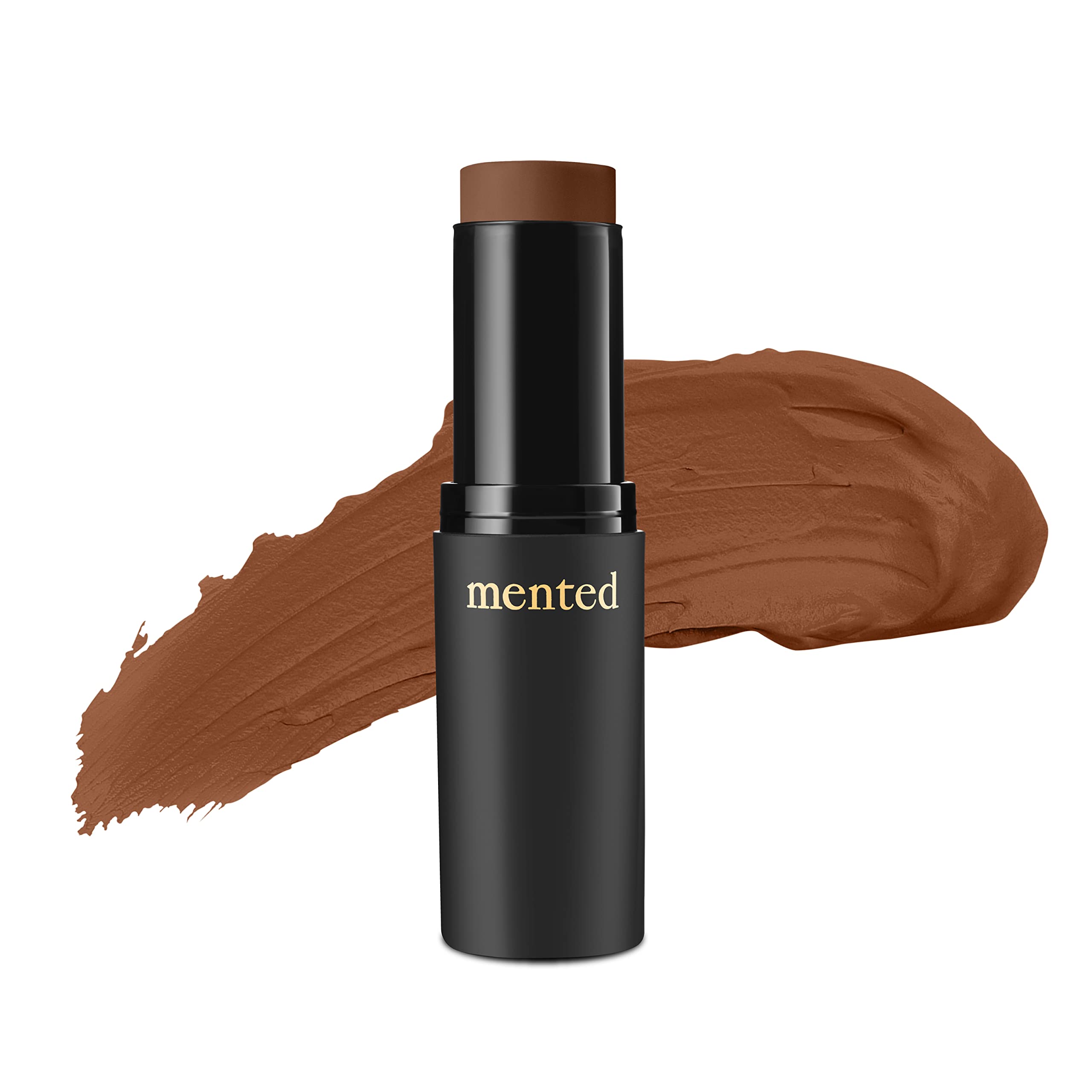 Mented Cosmetics Stick Foundation for Dark Skin – Concealer & Contour, Vegan & Cruelty-Free, D10