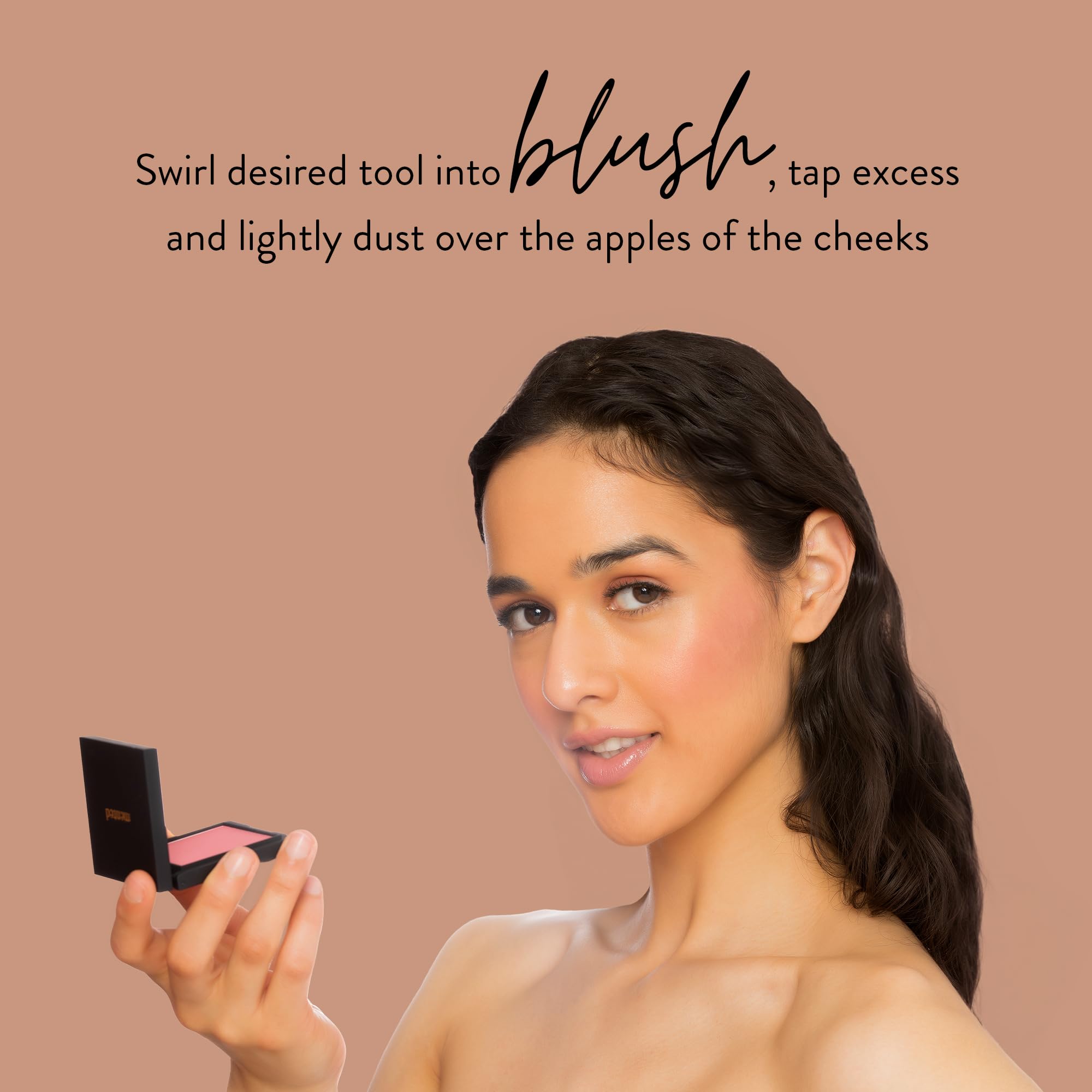 Mented Clay Too Much Shimmer Cheek Blush Palette – Vegan, Cruelty-Free, Made in Italy