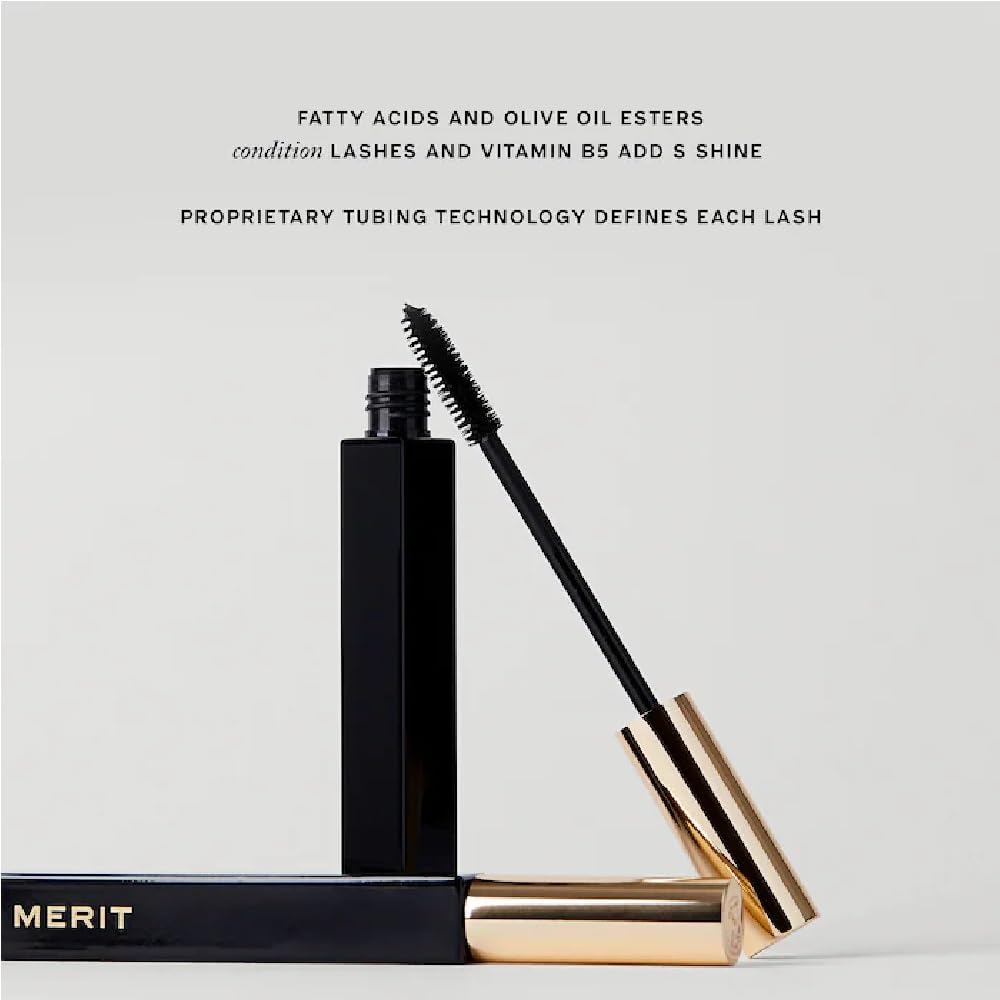 M.E.R.I.T Clean Lash Lengthening Tubing Mascara — Smudge-Proof & Gentle Removal