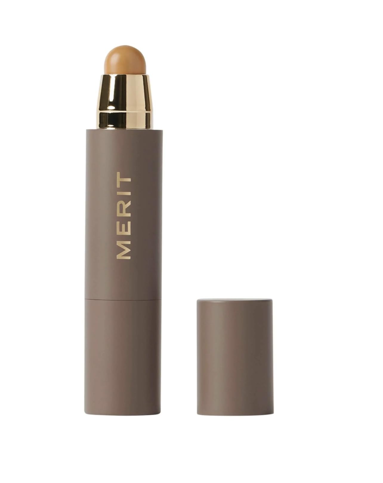MERIT The Minimalist Foundation & Concealer Stick Camel | Buildable Natural Coverage