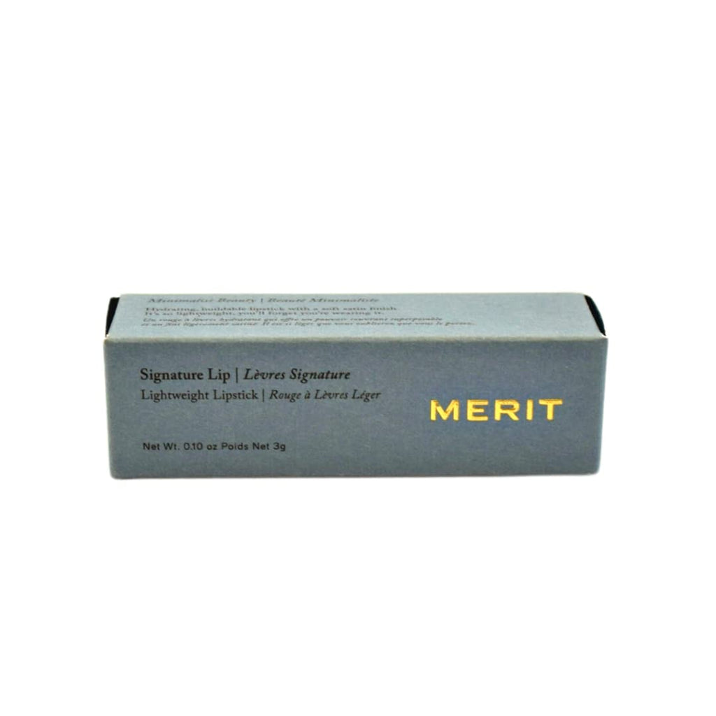 MERIT Signature Lip Lightweight Lipstick Millennial – Soft, Buildable Color