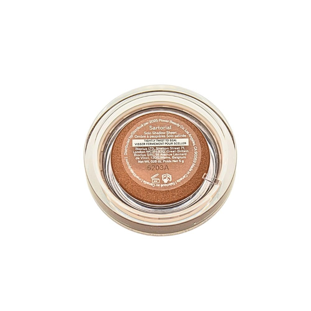 Merit Solo Shadow Cream Eyeshadow Sartorial Bronze – Buildable, Crease-Resistant, Vegan