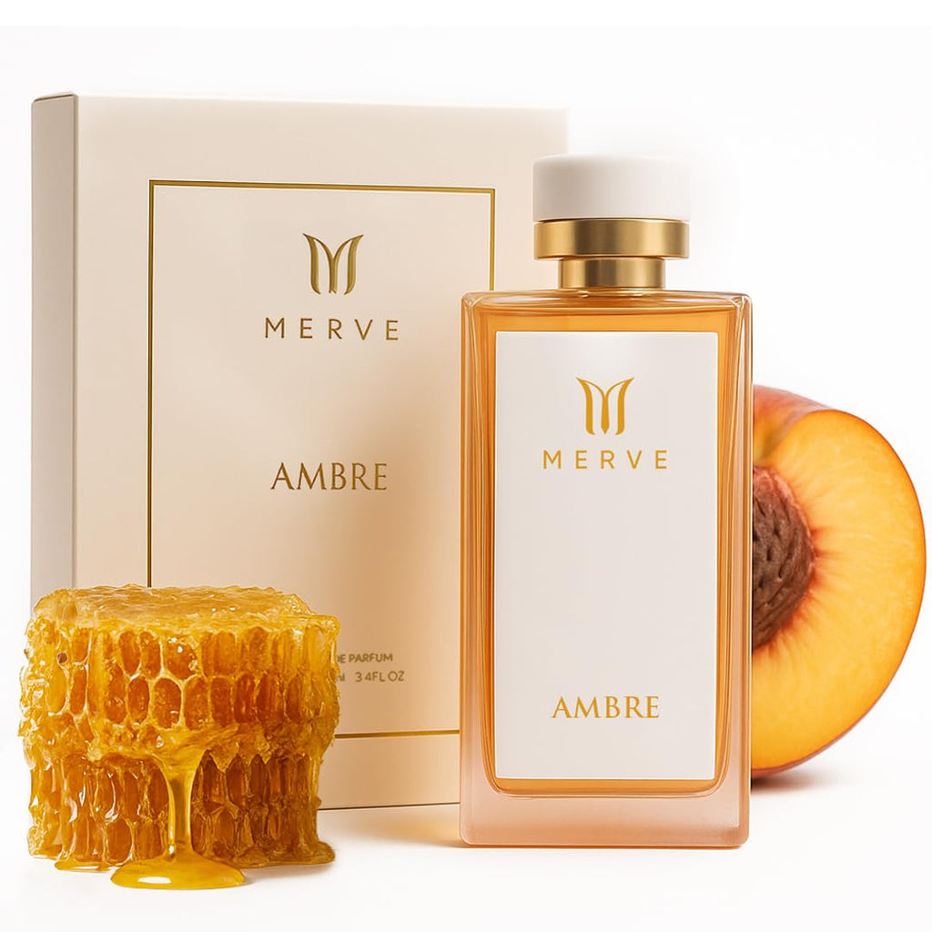 Merve Ambre Perfume for Women | 3.4 oz Eau de Parfum | Long-Lasting Luxury