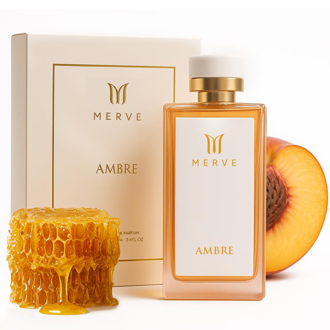 Merve Ambre Perfume for Women | 3.4 oz Eau de Parfum | Long-Lasting Luxury