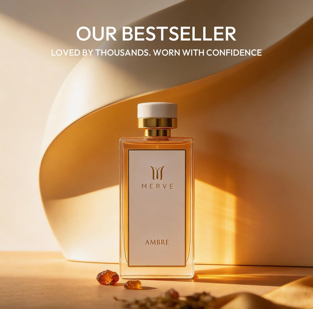 Merve Ambre Perfume for Women | 3.4 oz Eau de Parfum | Long-Lasting Luxury
