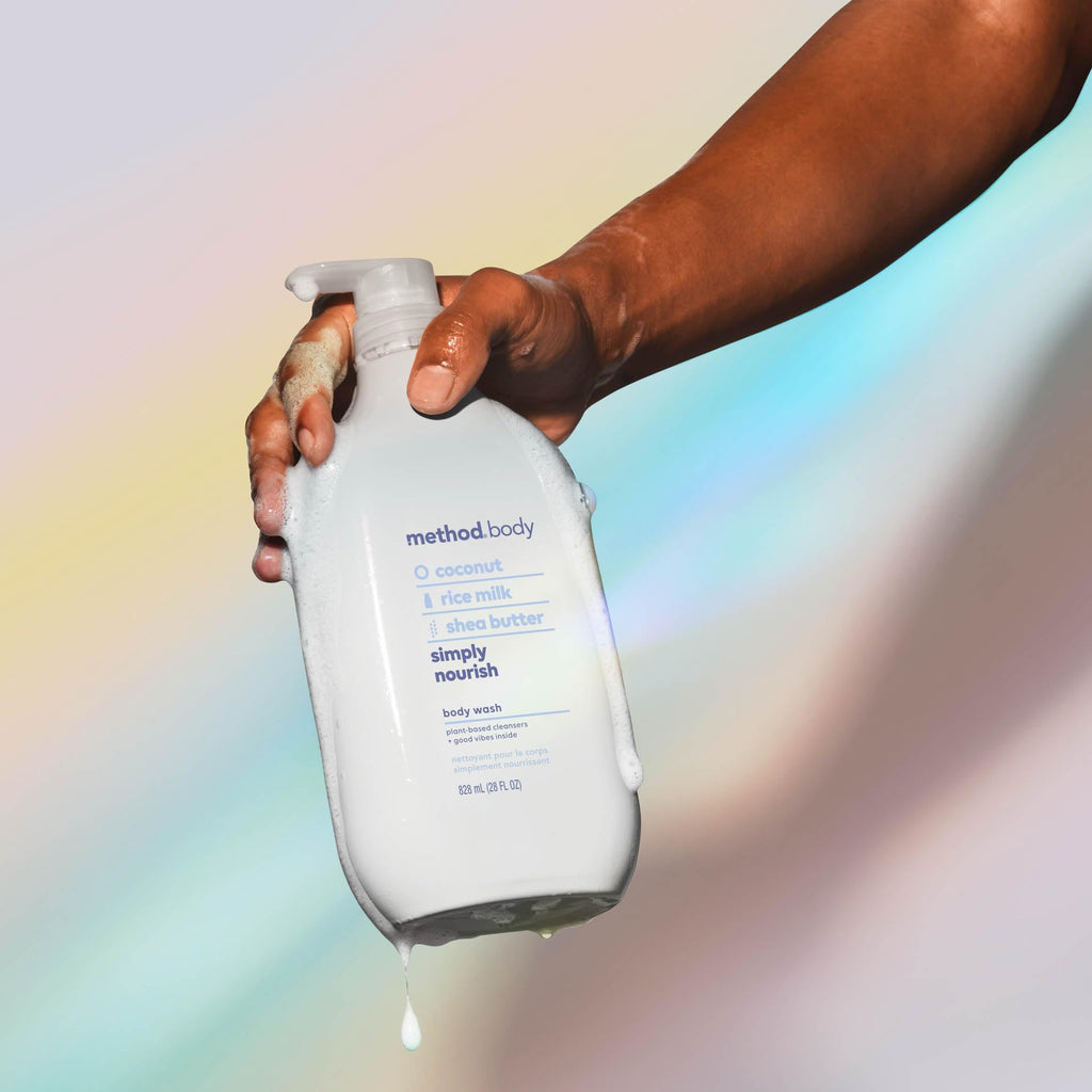 Method Body Wash Simply Nourish – 28 oz, Paraben & Phthalate Free, Cruelty-Free