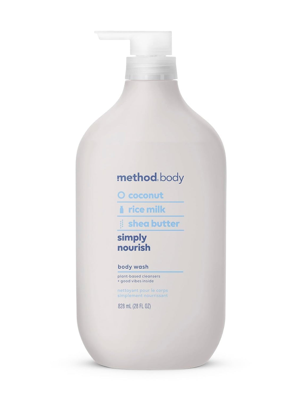 Method Body Wash Simply Nourish – 28 oz, Paraben & Phthalate Free, Cruelty-Free