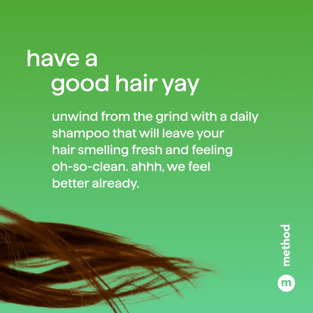 Method Everyday Shampoo – Daily Zen with Cucumber, Green Tea & Seaweed | 3x14oz