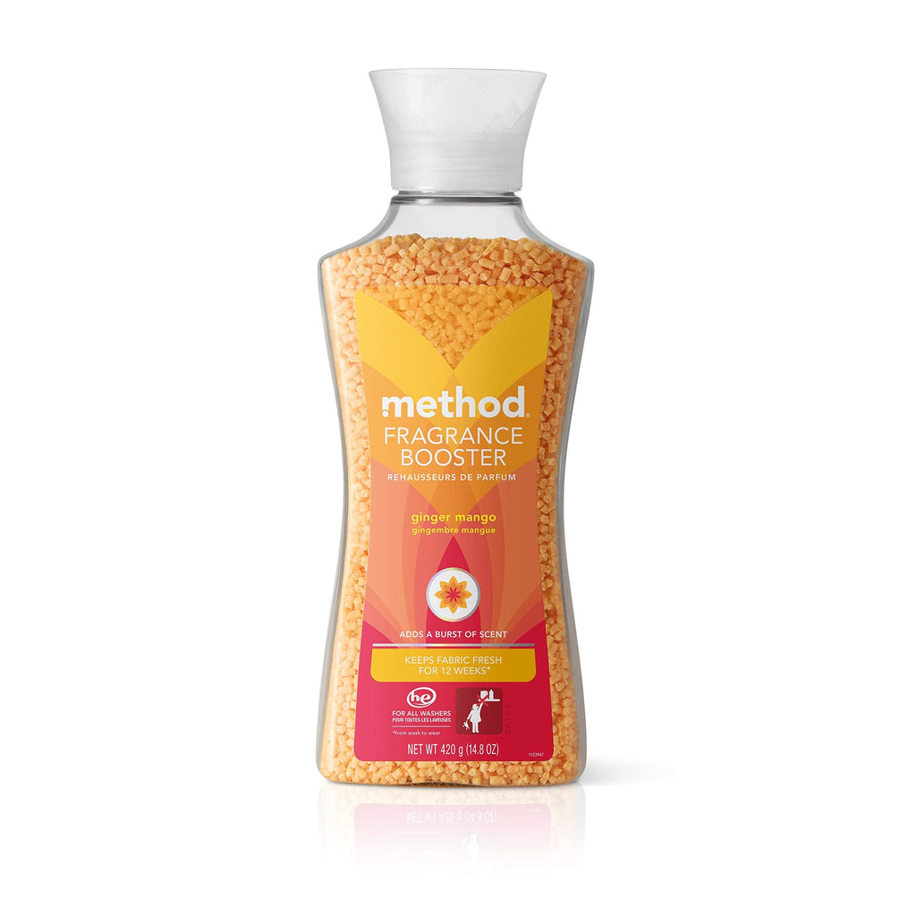 Method Fragrance Booster Ginger Mango – Keeps Clothes Fresh Up To 12 Weeks, 14.8 oz