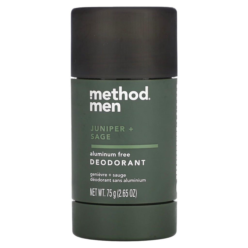 Method Juniper Sage Men's Deodorant – 75 g | Paraben Free, Phthalate Free, Cruelty Free
