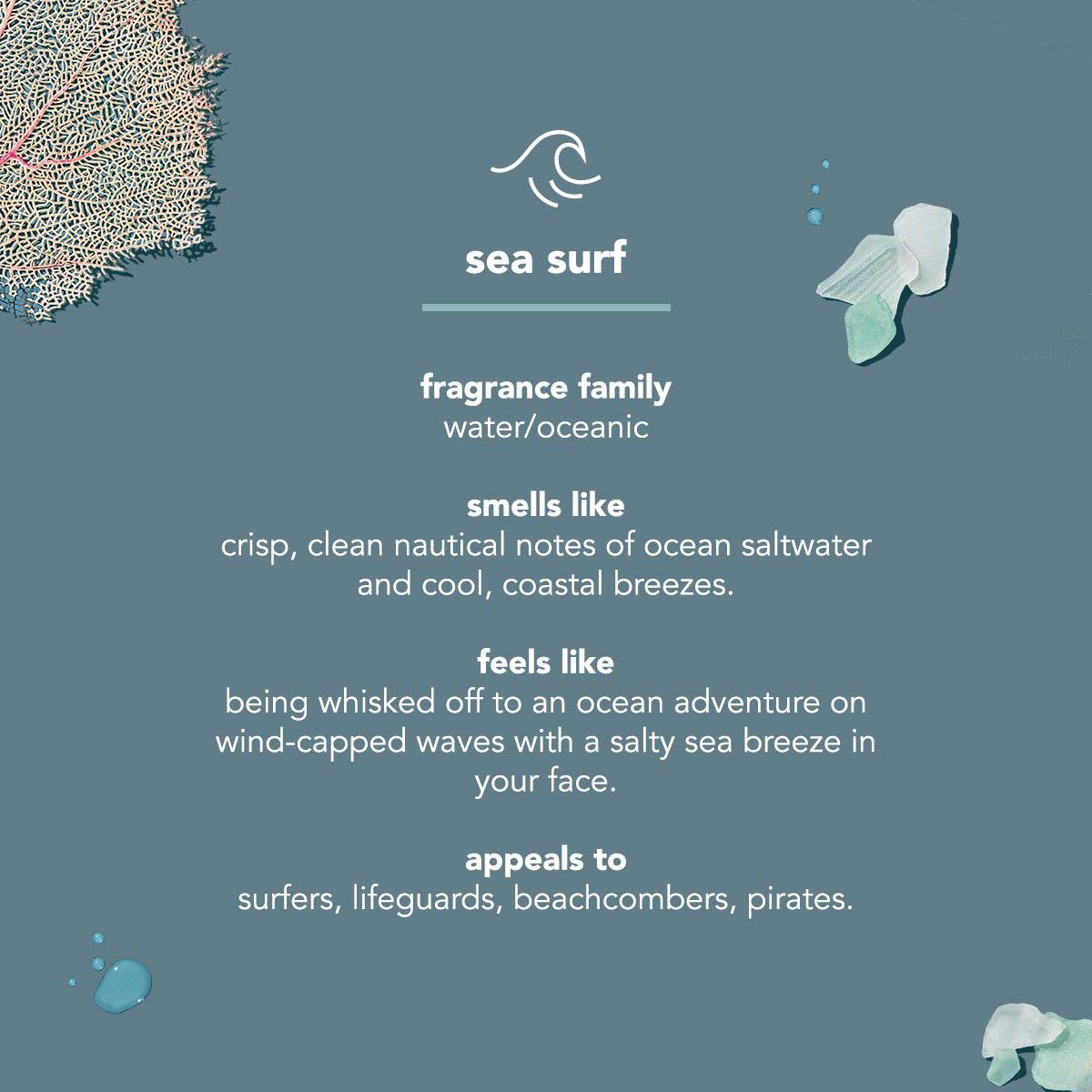 Method Men Post Shave Balm Sea + Surf 3.4 oz | Aloe Vera & Chamomile