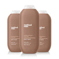 Method Men Sandalwood + Vetiver Body Wash, 3 x 18oz – Paraben & Phthalate Free