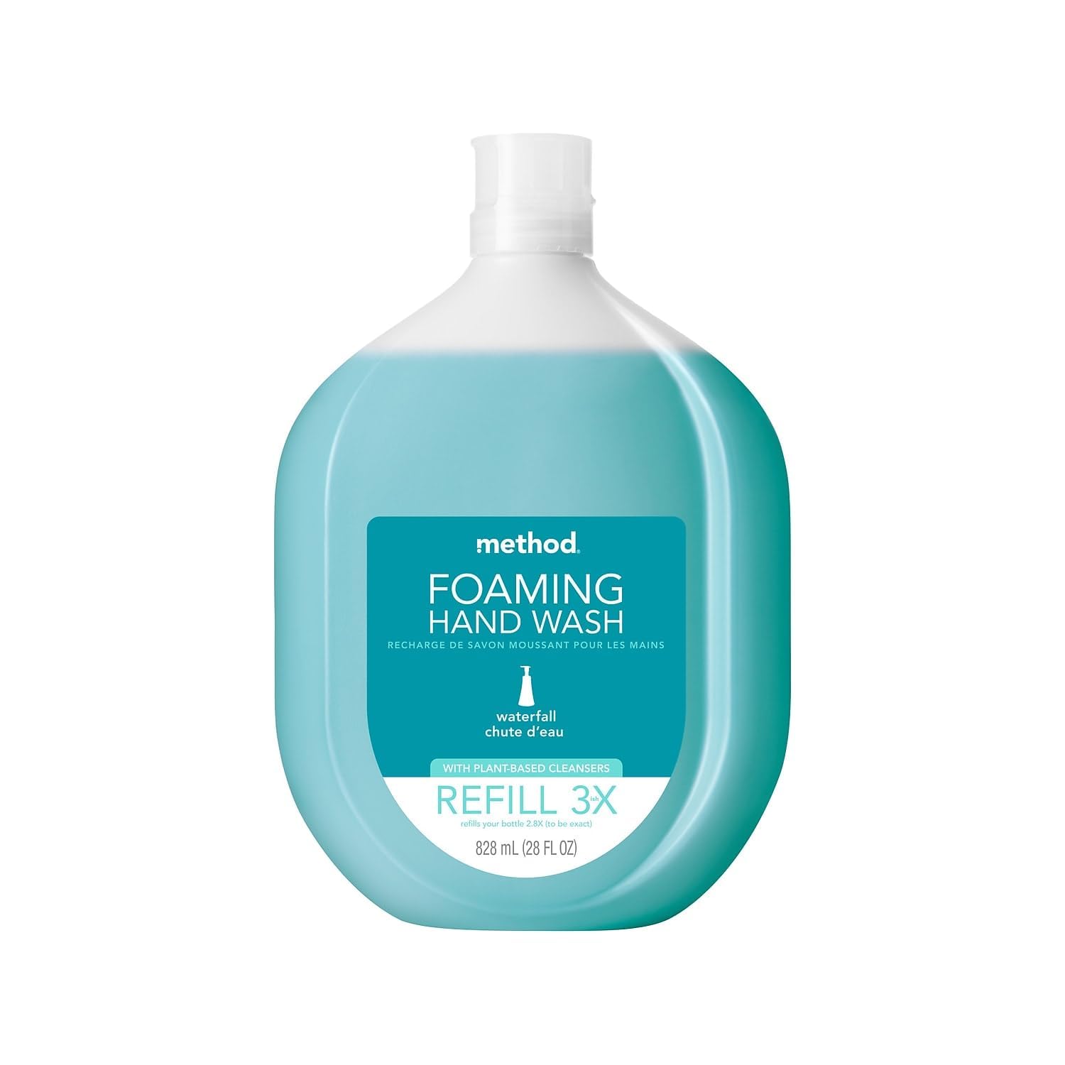 Method Waterfall Foaming Hand Soap Duo – 10 oz + 38 oz Refill