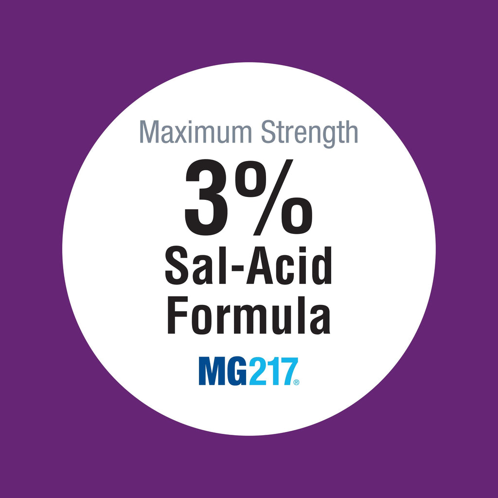 MG217 Medicated Psoriasis Cream with 3% Salicylic Acid – Fragrance Free, 3.5 oz