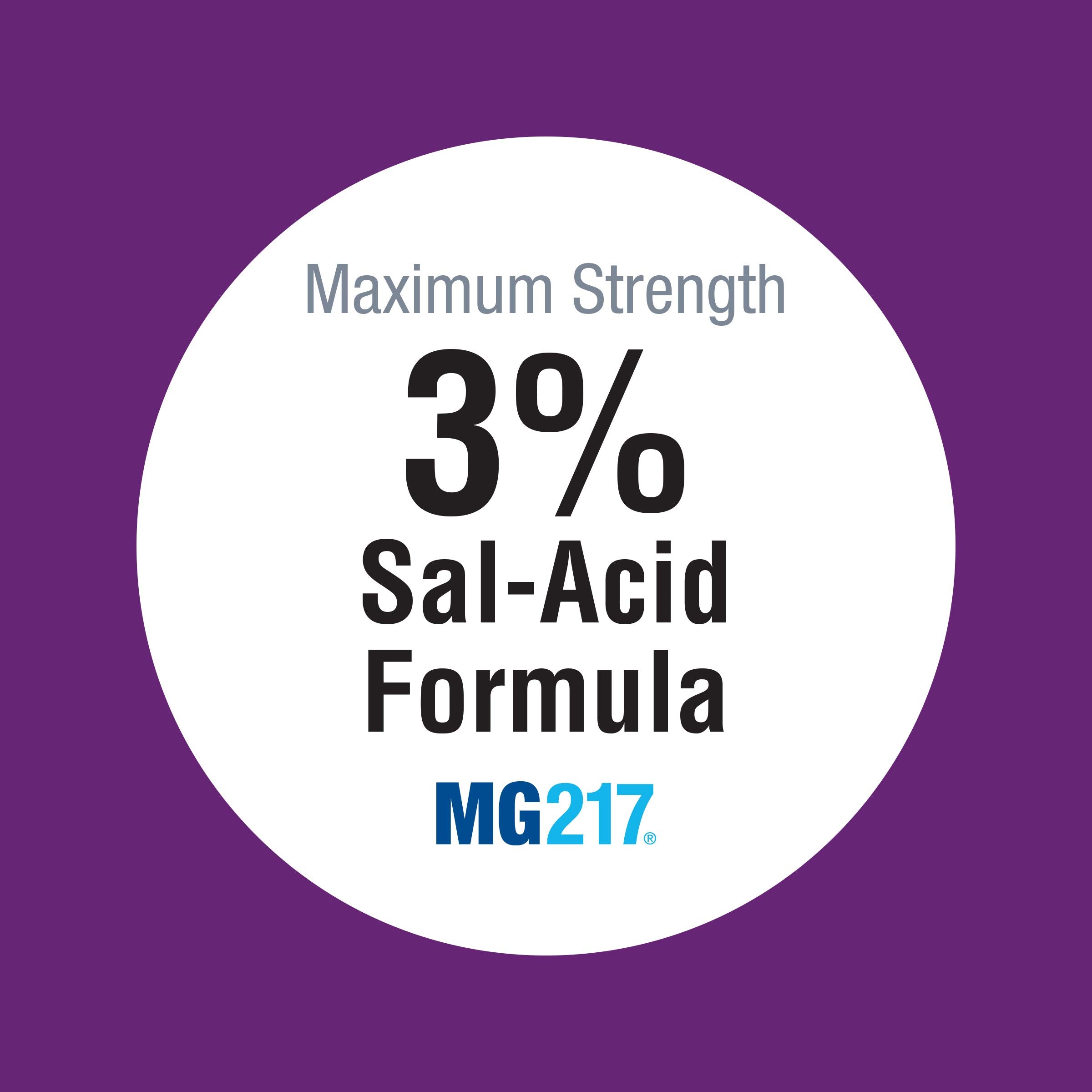 MG217 Medicated Psoriasis Cream with 3% Salicylic Acid – Fragrance Free, 3.5 oz