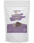 mGanna 100% Natural Brazilian Purple Clay Powder for Face Masks, Creams & Soaps – 0.5 lb (227 g)
