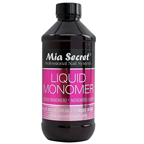 Mia Secret 8 oz Advanced EMA Liquid Monomer – Professional Acrylic Nail Liquid