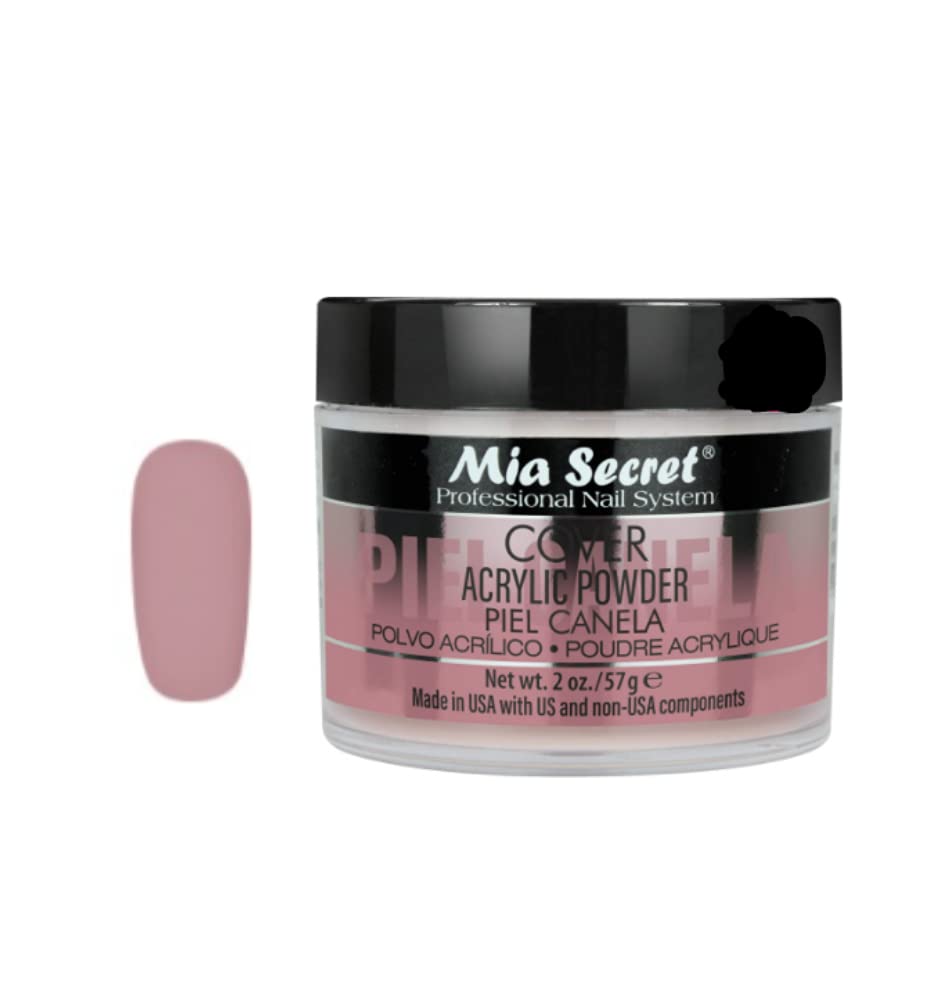 Mia Secret Cover Piel Canela Acrylic Powder (2 oz) | Salon-Quality Nails