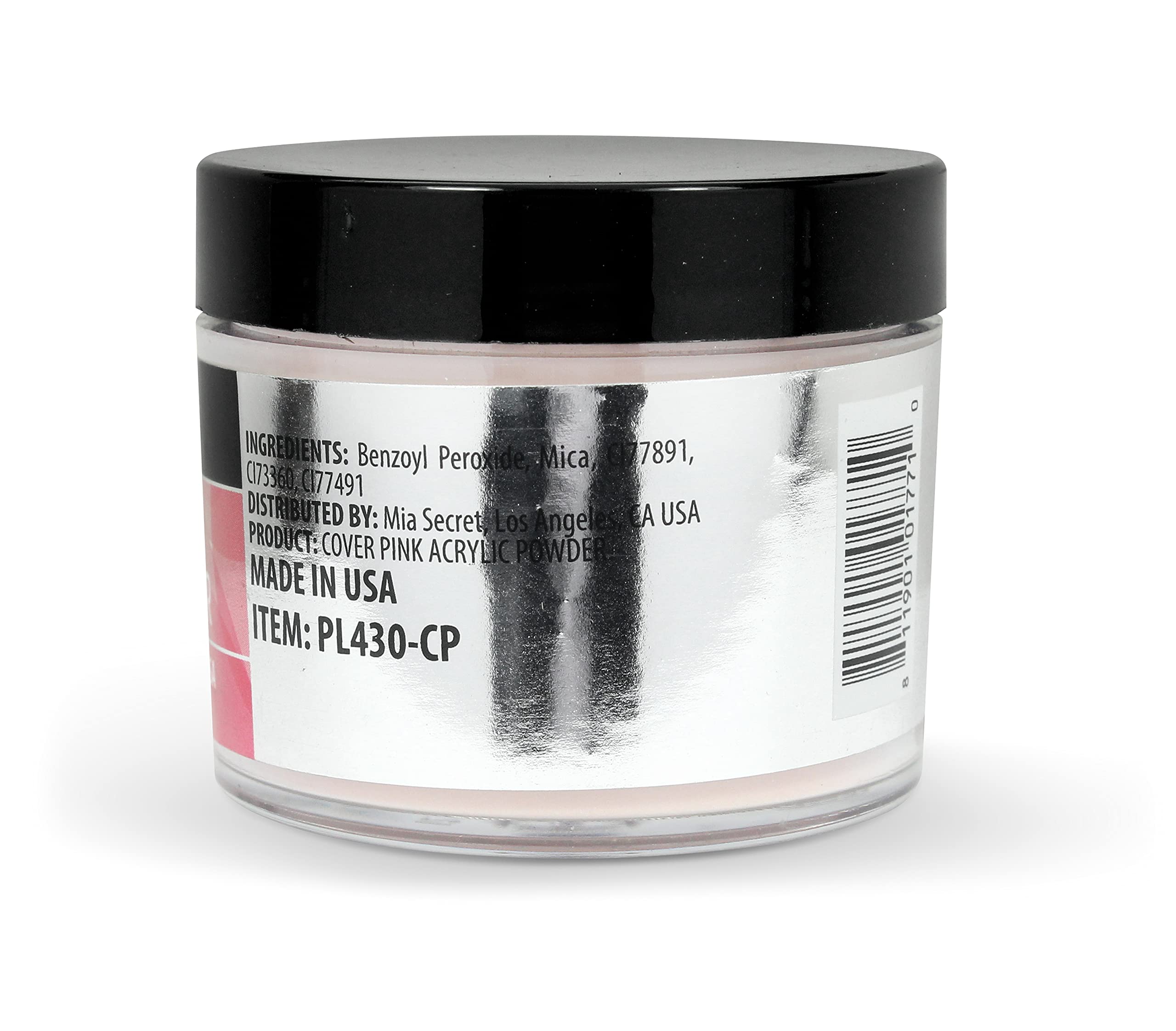 Mia Secret Cover Pink Acrylic Powder – Easy Sculpting, 2 oz