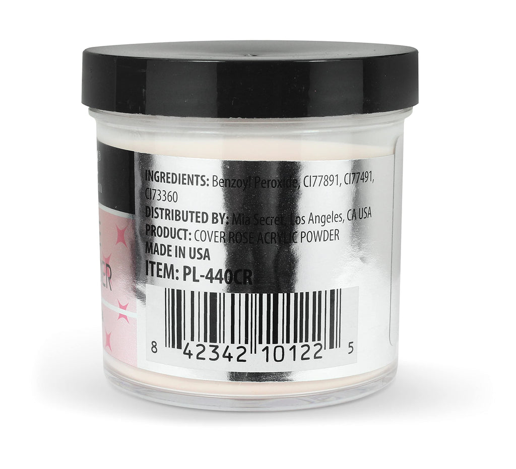 Mia Secret Cover Rose Acrylic Powder 4oz – Build & Cover Nails