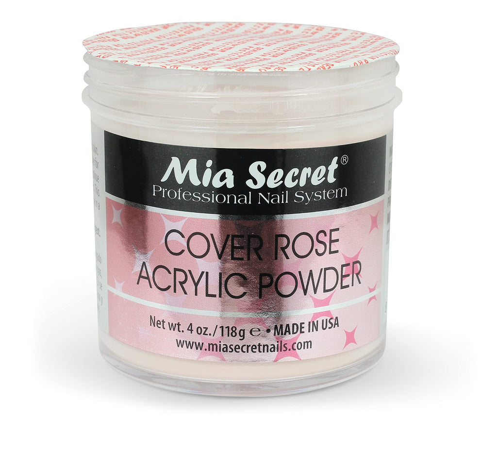 Mia Secret Cover Rose Acrylic Powder 4oz – Build & Cover Nails