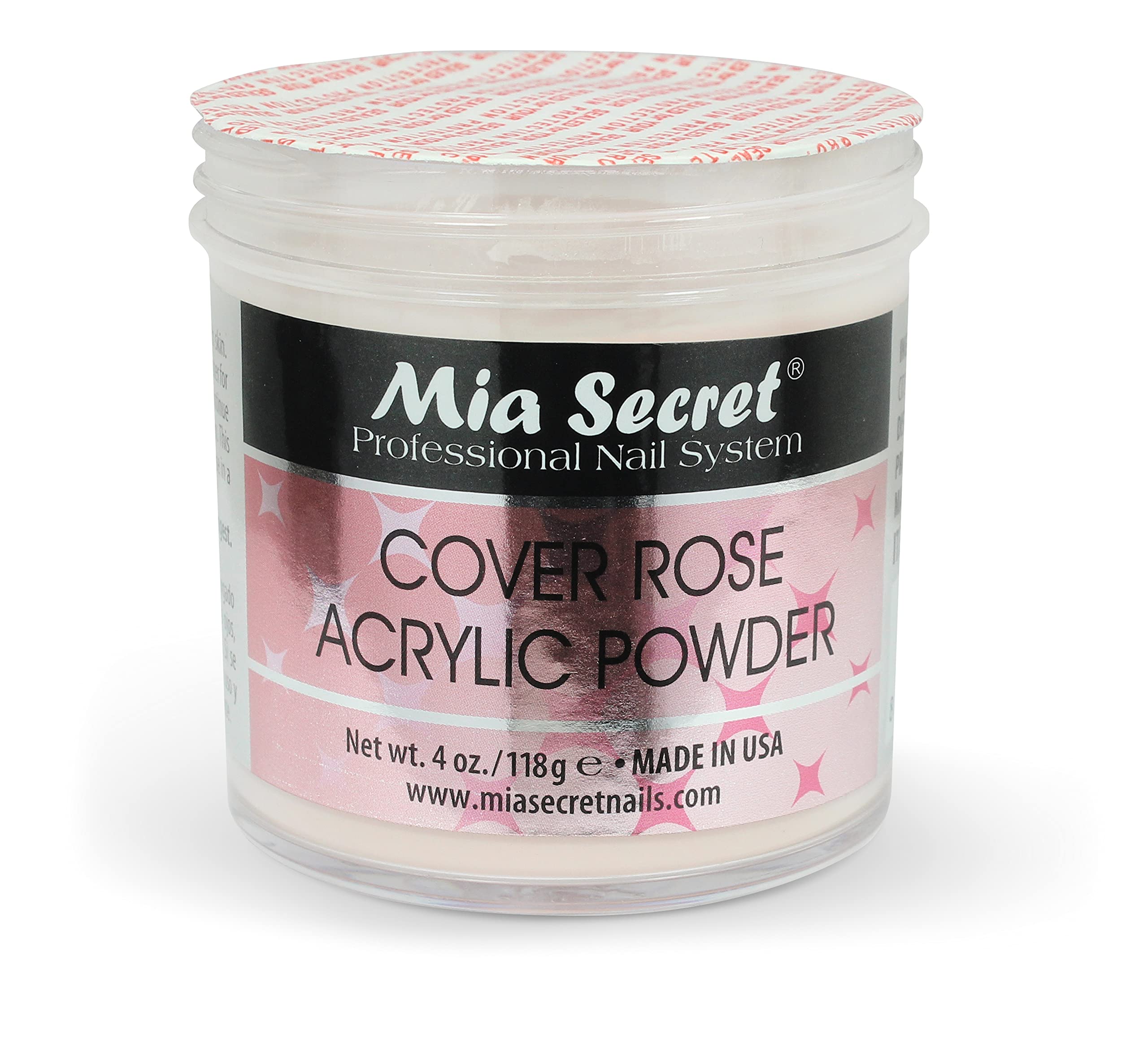 Mia Secret Cover Rose Acrylic Powder 4oz – Build & Cover Nails
