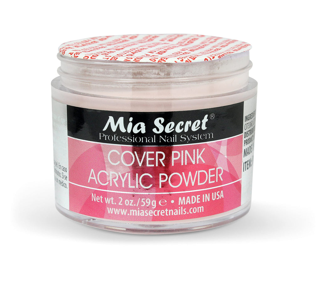Mia Secret Cover Pink Acrylic Powder – Easy Sculpting, 2 oz