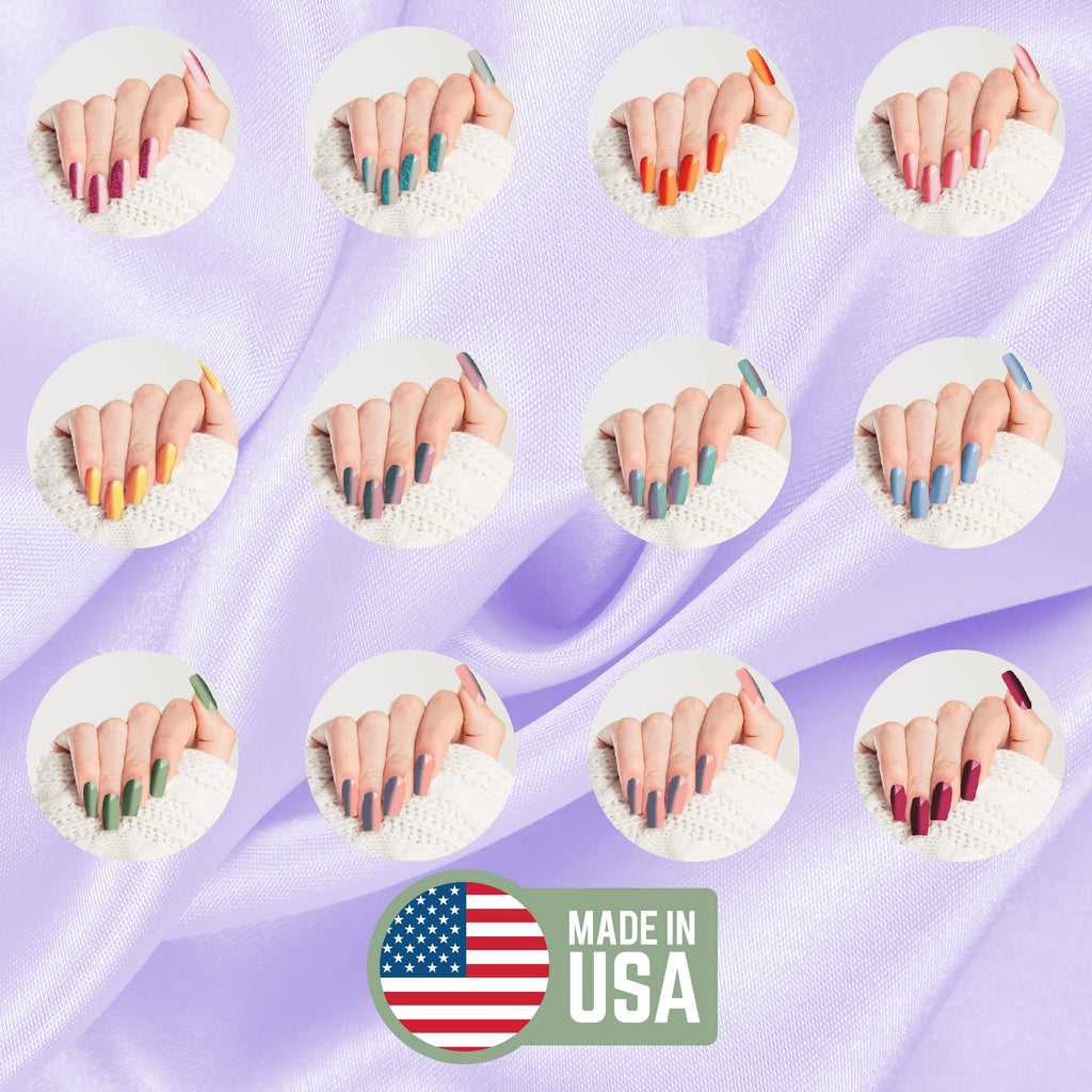 Mia Secret Mood Color Changing Nail Powder Collection – 12 Colors, ¼ oz Each