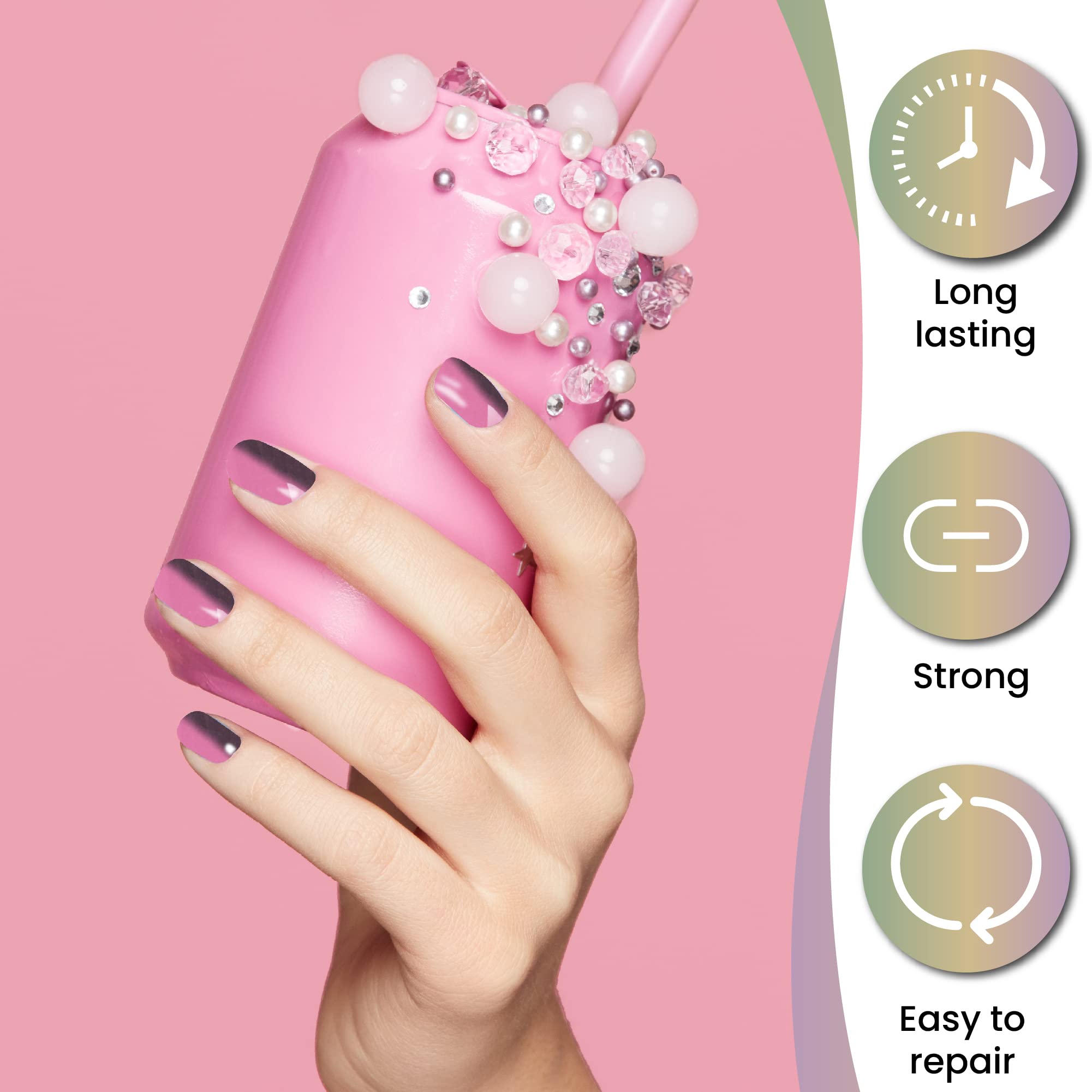 Mia Secret Mood Color Changing Nail Powder Collection – 12 Colors, ¼ oz Each